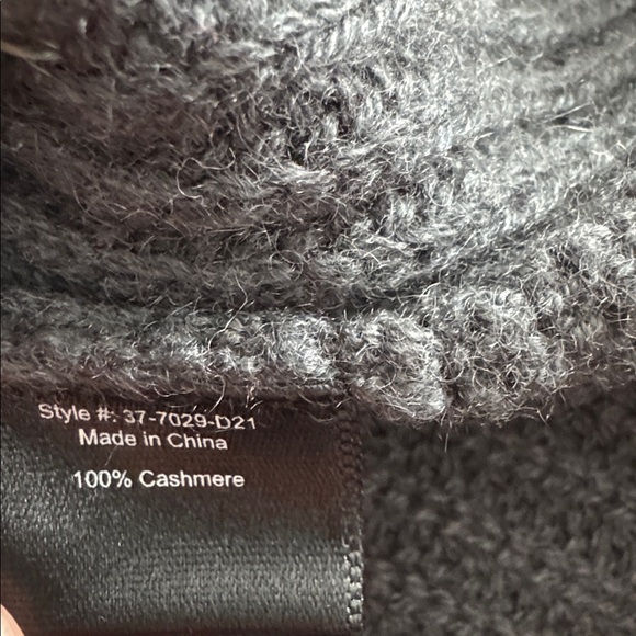 Jenni Kayne Cashmere Fisherman Sweater, NWOT, XL - Picture 7 of 9